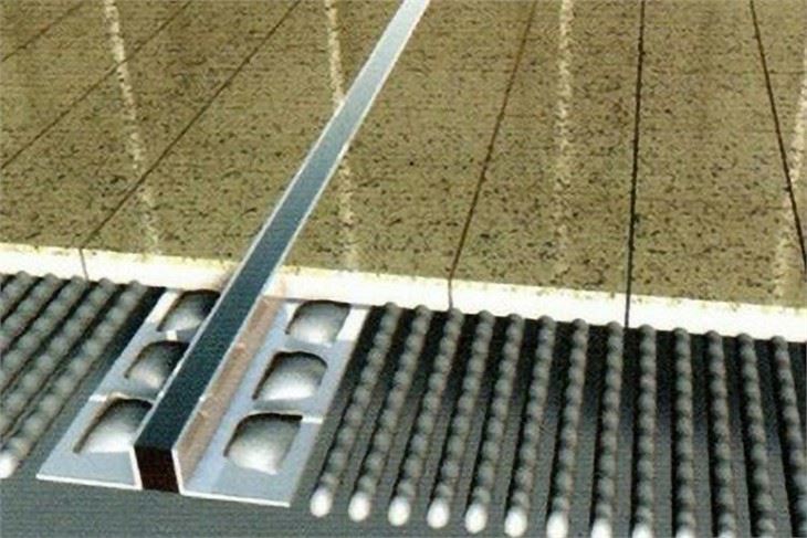 Tile Movement Joint Strip